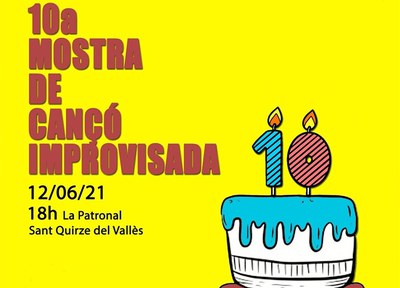 10a Mostra de Cançó Improvisada de Sant Quirze del Vallès