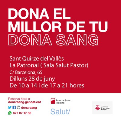 Jornada de donació de sang