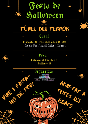 Activitats Infantils: Túnel del terror