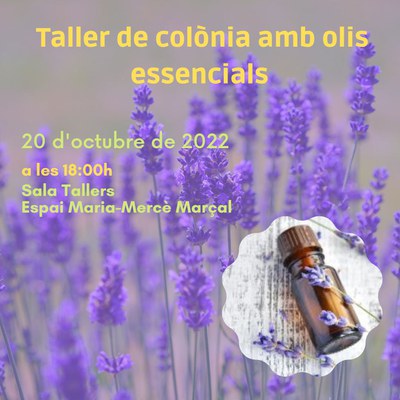 Taller de colònia amb olis essencials