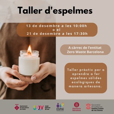 Taller d'espelmes 