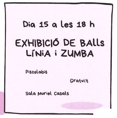 Exhibició de balls Associació Casal d´Avis