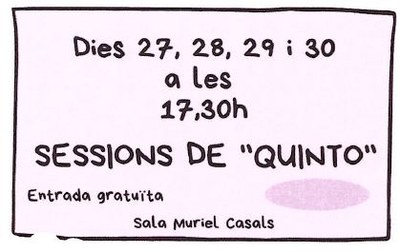 Sessions de Quinto - Associació Casal d'avis -