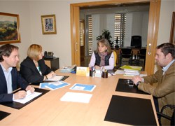 Representants del CIESC es reuneixen amb l’alcaldessa i el primer tinent d’Alcaldia