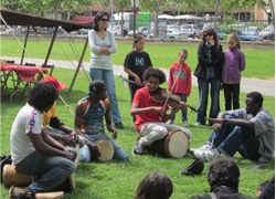La música, el ball, l'artesania i la gastronomia protagonitzen la Festa Africana