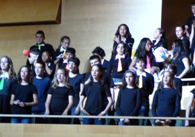 L'alumnat de l'escola el Onze de Setembre participa a Cantània a l'Auditori