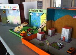 Una exposició a la biblioteca culmina el projecte Bufalletres
