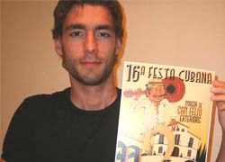 Albert Pons guanya el concurs de cartells de la Festa Cubana
