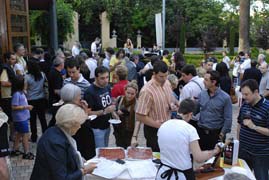 El tast de vins obre amb èxit la Mostra Gastronòmica
