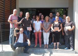 L’Ajuntament rep els restauradors participants a la Mostra Gastronòmica