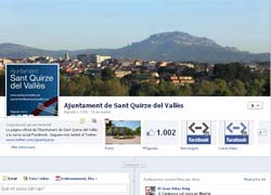 La pàgina de l'Ajuntament a Facebook supera els 1.000 seguidors