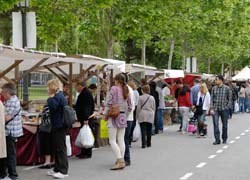 Última visita mercat ecològic abans de les vacances