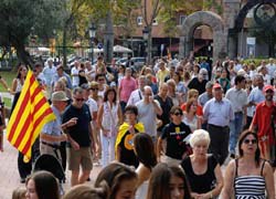 Sant Quirze celebra amb èxit la Diada Nacional de Catalunya
