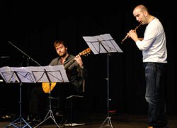 Un concert de guitarra i flauta travessera obre aquest diumenge el Cicle de Concerts familiars de l'EMM Can Barra