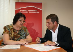 El Consell Comarcal i la Diputació de Barcelona acorden el suport als projectes prioritaris al Vallès Occidental fins el 2016