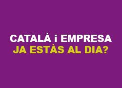 Una nova eina permet a empreses i comerços comprovar si estan al dia amb el català