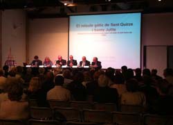 Presentació del llibre “El Retaule Gòtic de Sant Quirze i Santa Julita”