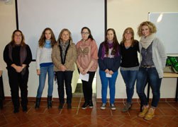 Paula Serra i Anna Maestro van ser les guanyadores del concurs “Carta a un Maltractador”