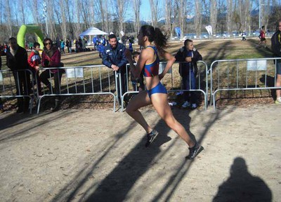 La santquirzenca Sílvia Guerra, plata en atletisme al Campionat de Catalunya Junior en Pista Coberta