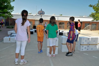 L'escola 'Pilarín Bayés' de Les Fonts esdevé escola verda