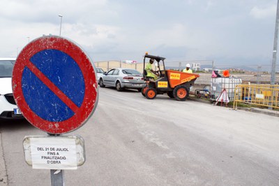Sant Quirze del Vallès executa les obres de reparació de vials als polígons industrials