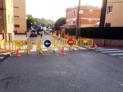 La línia L-12 d'autobús circularà durant tot el dia d'avui per la Ronda Arrahona pel tall del carrer Sabadell
