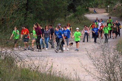 Prop de mil participants a la 13a Caminada del Mussol de Sant Quirze