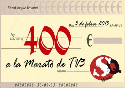 Les fotos amb l’Ambaixador Reial recullen 400 euros més per a La Marató de TV3