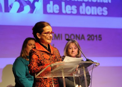 Carme Garcia Frontons, Premi Dona Sant Quirze 2015: “L’esport requereix paciència i lluita, perquè és una forma de vida”
