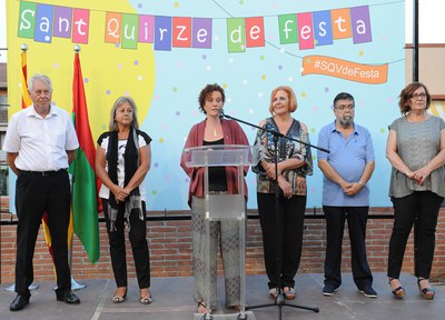 La recepció ciutadana inaugura la Festa Major a la Patronal