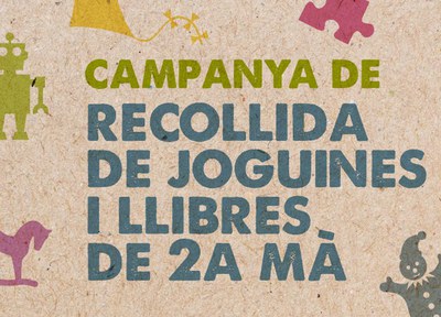 Comença la campanya de recollida de joguines i llibres de segona mà