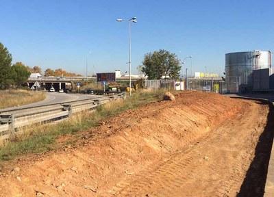 Comencen les obres de millora que connecten el municipi amb el polígon Can Torres-Can Llobet