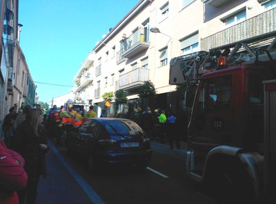 Mor un home de 55 anys per un incendi a casa seva