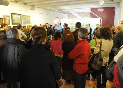 Gran acollida de la mostra dels 125 anys del naixement del pintor Joan Vila-Puig