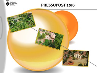 Pressupost 2016
