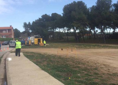 El carrer Vallespir comptarà amb un nou tram de vorera