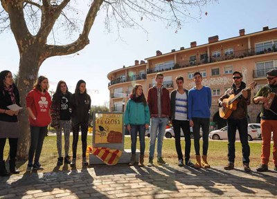 Sant Quirze inaugura la primera plaça dels Països Catalans dedicada a la Glosa 