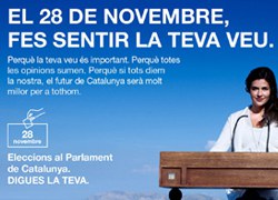 Aquest diumenge 28N, eleccions al Parlament de Catalunya