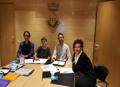 L’Ajuntament es reuneix amb Connecta Sant Quirze i BiTer per parlar sobre l’ús de la bicicleta al poble