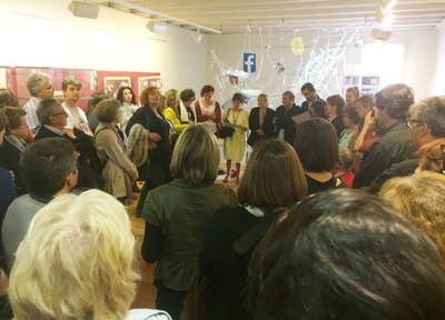 Cloenda de l'exposició "Artistes a les escoles"
