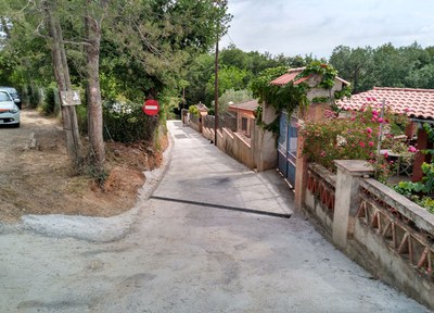 Finalitzen les obres de reparació de camins de Sotavia