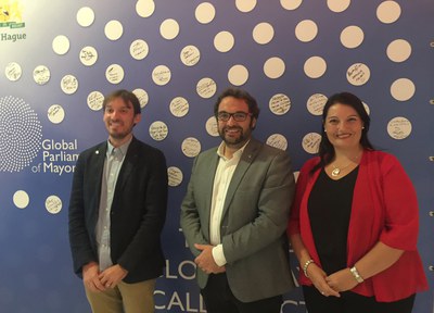 Sant Quirze del Vallès ha estat present a la inauguració del Parlament Global d’Alcaldes 