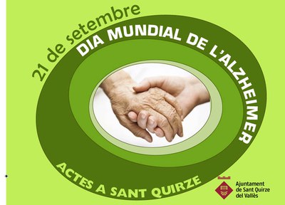 L’Ajuntament organitza diverses activitats per al 21 de setembre, Dia Mundial de l’Alzheimer