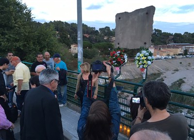 Sant Quirze commemora l'aniversari de les riuades del 62