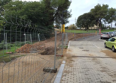 Talls al trànsit i canvis de sentit per les obres de la Masia Can Feliu
