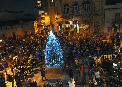 Multitudinària benvinguda al Nadal