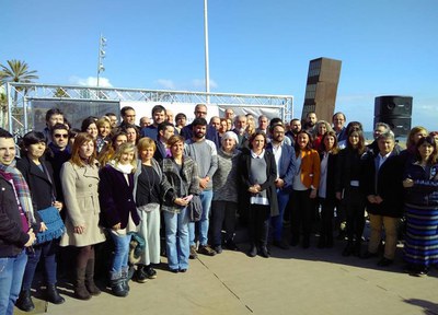 Sant Quirze se suma a l'acte de suport del món local a la campanya #volemacollir