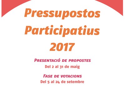 Comença el període per presentar propostes als Pressupostos Participatius