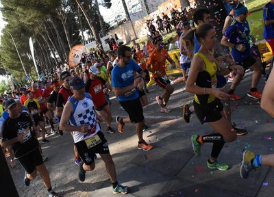 Més de 500 participants a la Cursa David Rovira
