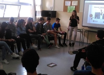Tallers d'afectivitat i sexualitat orienten l'alumnat de l'Institut davant l'adolescència
